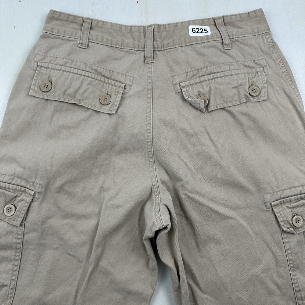 VTG‎ Y2K Arizona Baggy Cargo Pants Men Actual 31x31 Beige Khaki Grunge Skater
